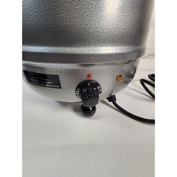 11 Qt Soup Kettle Warmer Commercial Grey Hammered Stainless Steel SB-6000-2G NEW - Picture 4 of 11